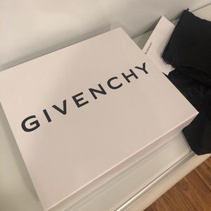 Givenchy shoe box with 2 dust bags